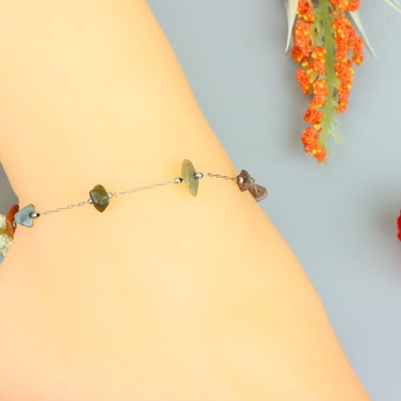 Handmade Anklet – A Stylish Choice for Women, Thoughtful Gift Idea, EVCH1022 - Picture 5 of 8